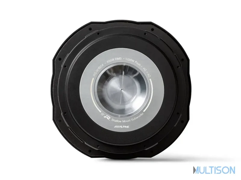 Alpine RS-W10D4 - Subwoofer Shallow 25 cm Double Bobine 1800W