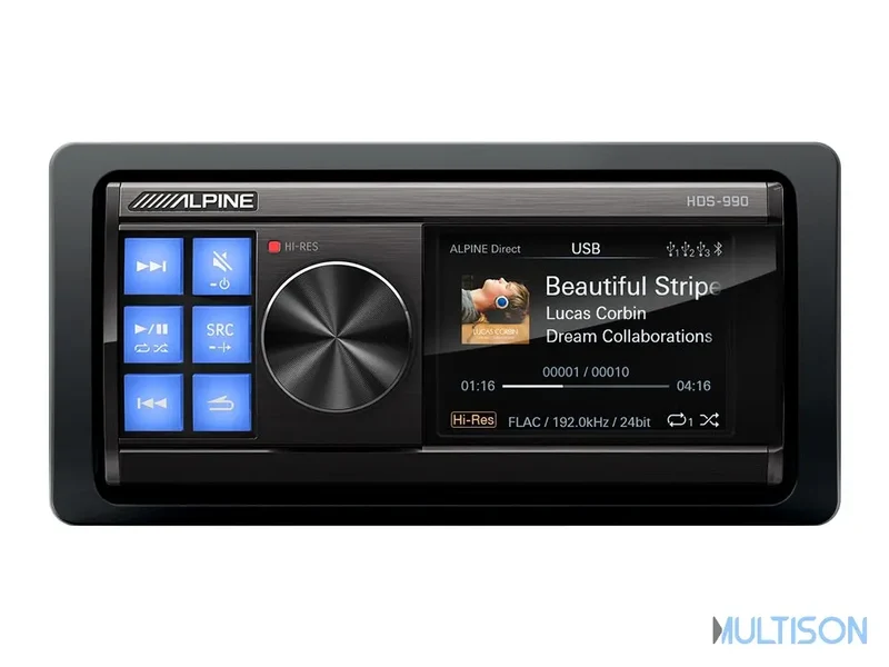 Alpine HDS-990 - Lecteur multimédia Hi-Res - Status Alpine