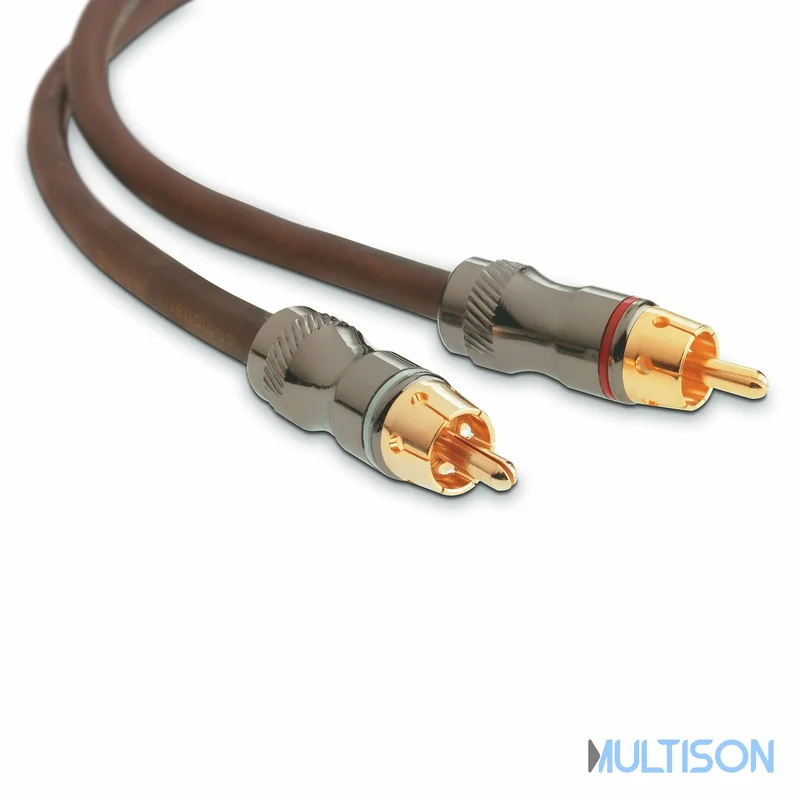 Focal ER1 - Câble RCA stéréo haute performance 1 mètre OFC