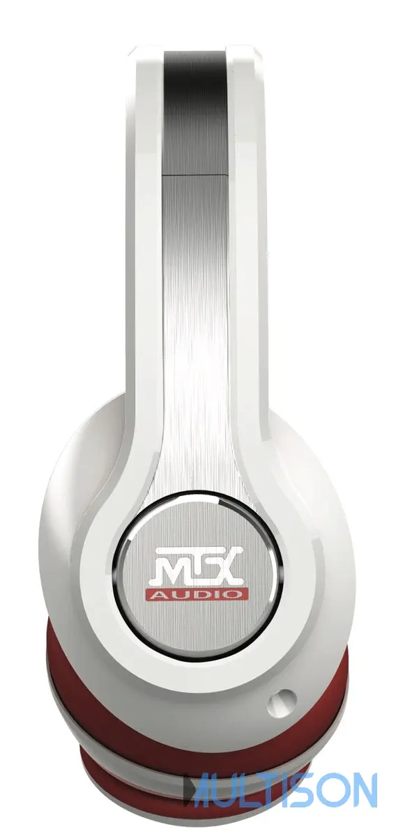 MTX iX1 White - Casque Hi-Fi Circum-Aural Haut-Parleurs Néodymes