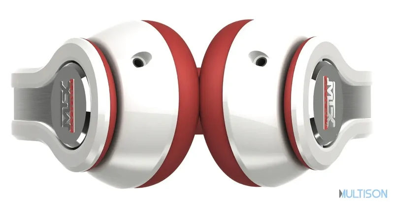 MTX iX1 White - Casque Hi-Fi Circum-Aural Haut-Parleurs Néodymes