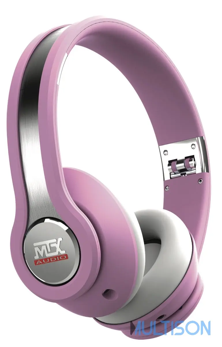 MTX iX1 Pink - Casque Hi-Fi Circum-Aural Haut-Parleurs Néodymes
