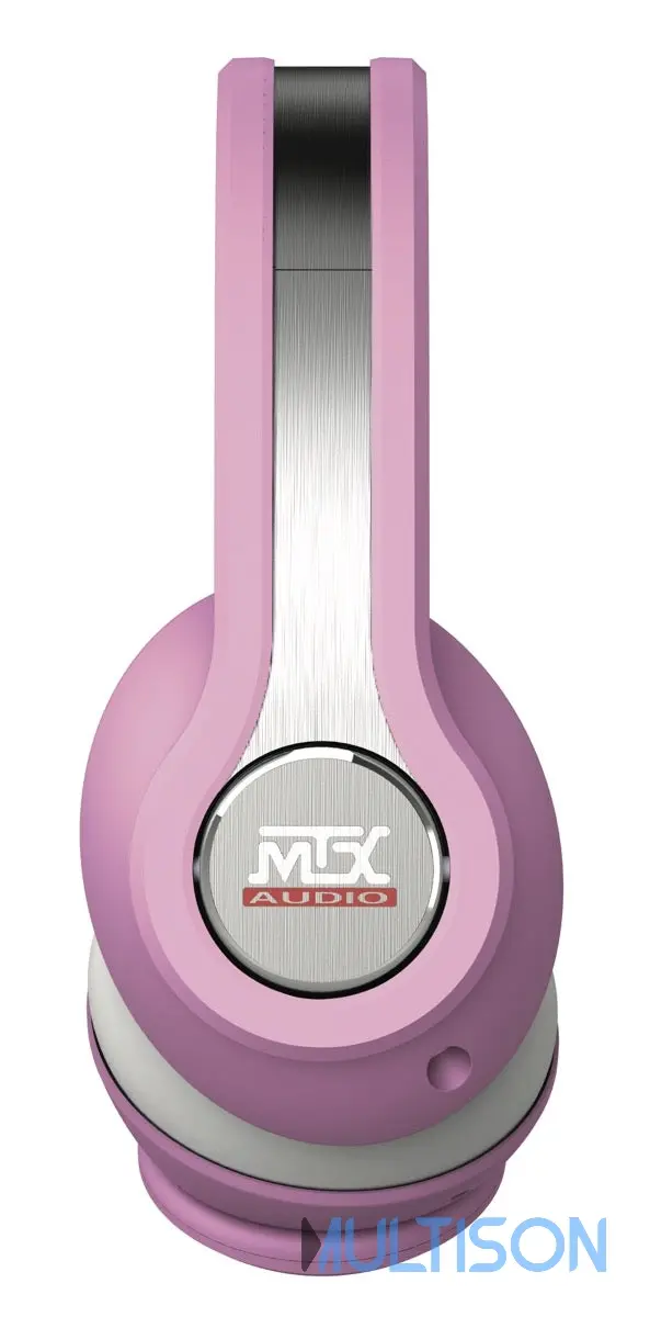 MTX iX1 Pink - Casque Hi-Fi Circum-Aural Haut-Parleurs Néodymes