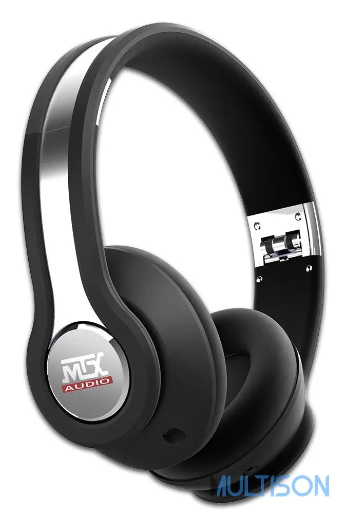 MTX iX1 Black - Casque Hi-Fi Circum-Aural Haut-Parleurs Néodymes