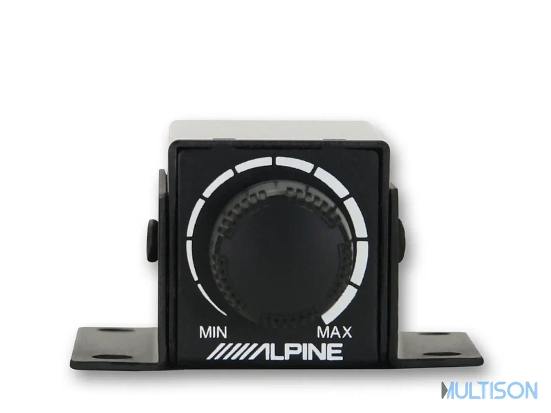 Alpine RUX-KNOB2 - Bouton de Commande des Graves pour Amplificateur