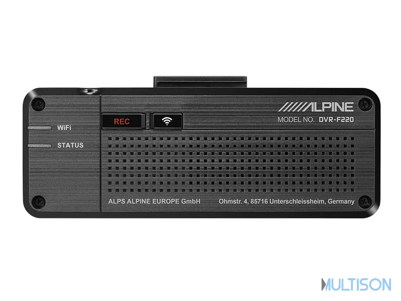 Alpine DVR-F220 - DashCam Enregistrement Full HD avec assistance à la conduite