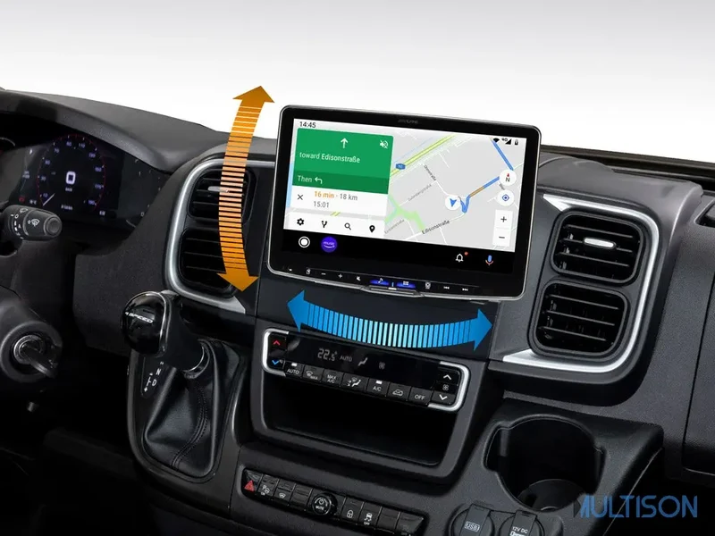 Alpine iLX-F115DU8S - Autoradio 11 Pouces Carplay Android Auto pour Fiat Ducato 8