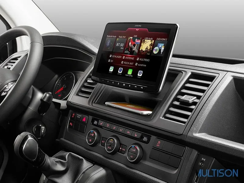 Alpine iLX-F115T6 - Autoradio 11 Pouces Apple CarPlay Vw T6 T5 Tiguan Touran