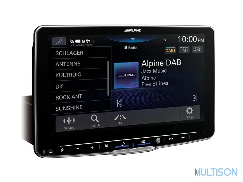 Alpine iLX-F905T61 - Autoradio 9 Pouces Apple CarPlay Volkswagen T6.1 (2019-2022)