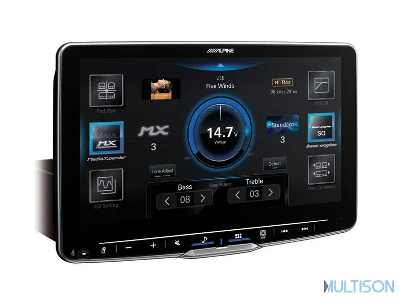 Alpine iLX-F905T61 - Autoradio 9 Pouces Apple CarPlay Volkswagen T6.1 (2019-2022)