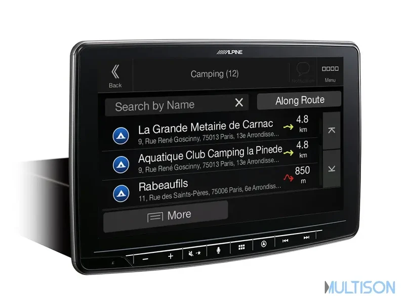 Alpine INE-F904T61 - Autoradio 9 pouces avec Navigation pour Volkswagen T6.1