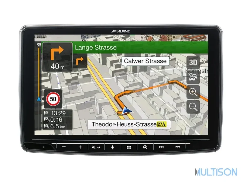 Alpine INE-F904T61 - Autoradio 9 pouces avec Navigation pour Volkswagen T6.1