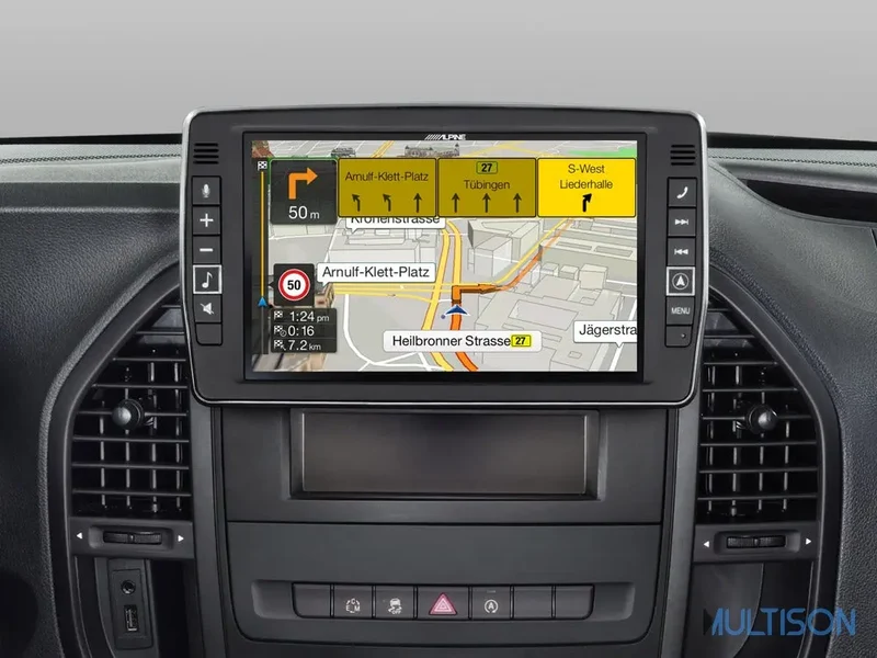 Alpine X903D-V447 - Écran de navigation tactile 9 pouces pour Mercedes Vito (447)