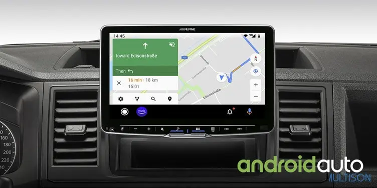 Alpine iLX-F905D – Autoradio 9 Pouces Carplay Sans Fil Android Auto Hi-res