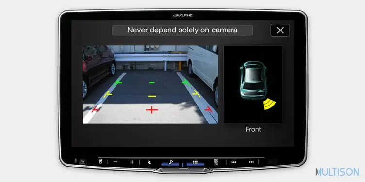 Alpine iLX-F115D – Autoradio 11 Pouces DAB+, Apple CarPlay sans fil et Android Auto