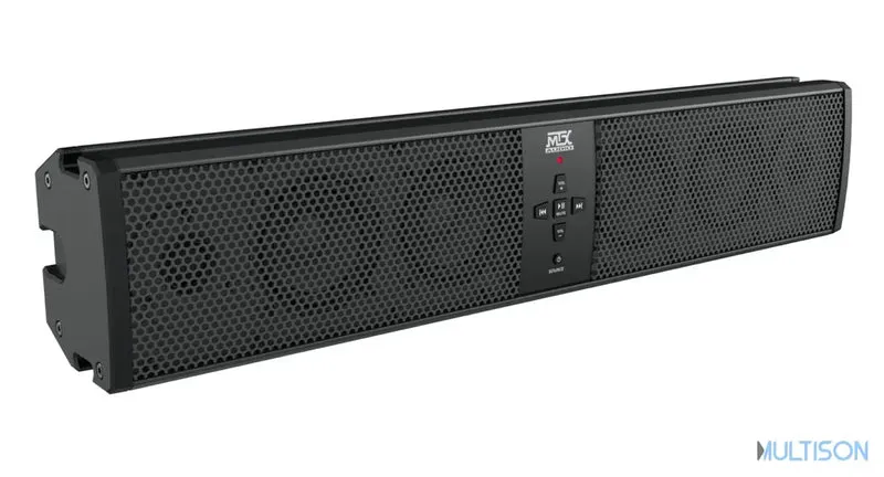 MTX MUD6SPBT – Barre de son 12V Bluetooth Marine 6 haut-parleurs
