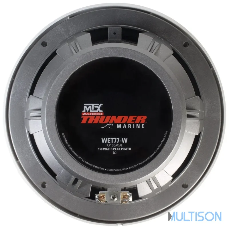 MTX WET77 – Haut-parleurs Coaxiaux Marine 2 Voies 20cm 75W RMS