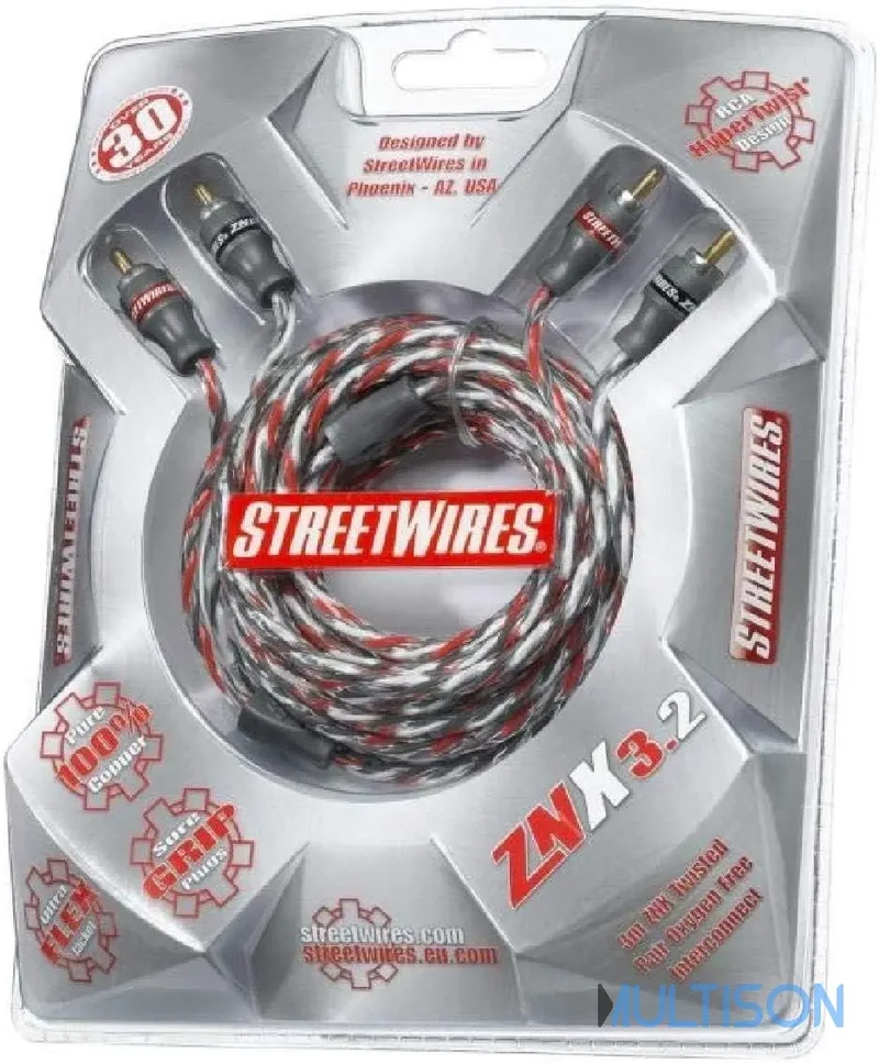 MTX ZNX3.2 – Câble RCA "ZeroNoise" 3 mètres