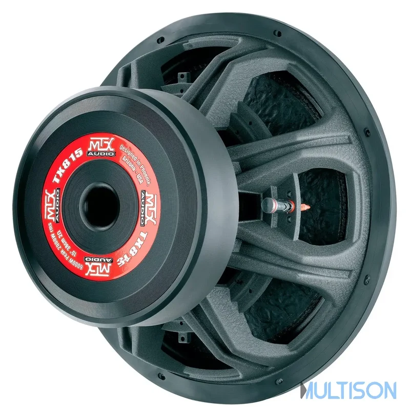 MTX TX815 – Subwoofer 38cm 2000W RMS simple bobine 2Ω