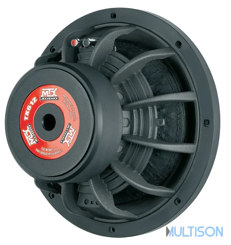 MTX TX612 – Subwoofer 30cm 800W RMS simple bobine 2Ω