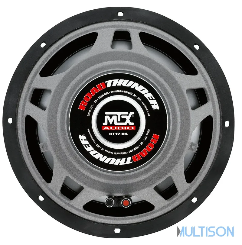 MTX RT12-04 – Subwoofer 30cm 250W RMS simple bobine 4Ω