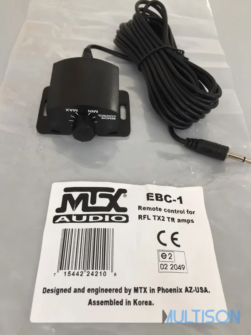 MTX EBC-1 – Télécommande pour Amplificateurs MTX