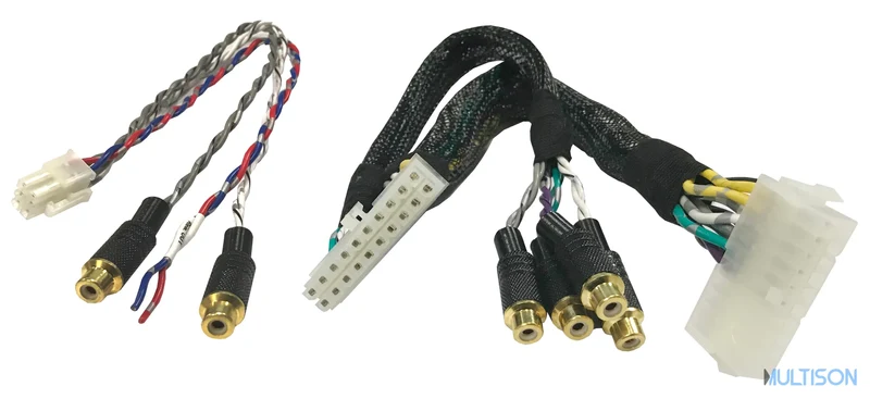 MUSWAY MPK-RCA6-PP – RCA/Cinch ISO Amplificateurs M4+/M6