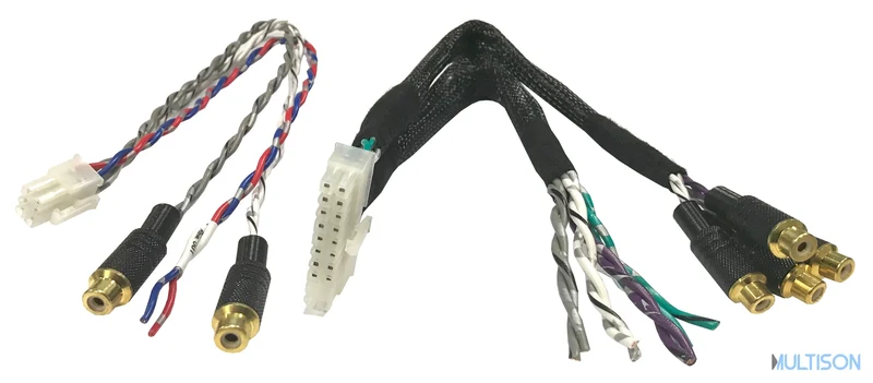 MUSWAY MPK-RCA6 – Adaptateur RCA/Cinch pour M4+ / M6