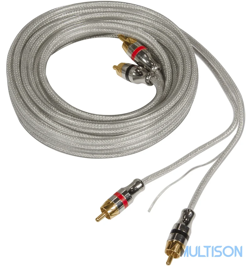 MUSWAY MW3RCA – Câble RCA Stéréo 3 mètres (99,9% OFC)