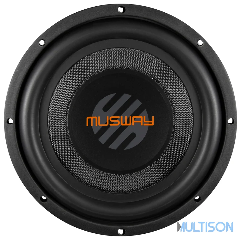 MUSWAY MWS1044 – Subwoofer plat 25 cm (10") 300 Watts RMS