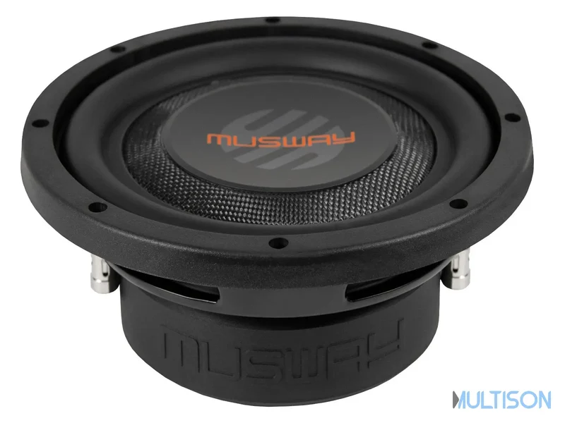 MUSWAY MWS844 – Subwoofer plat 20 cm (8") 250 Watts RMS