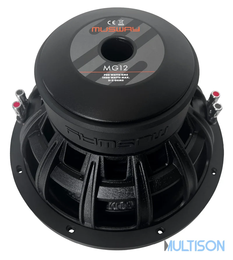 MUSWAY MG12 – Subwoofer 30 cm (12”) avec Grille Incluse