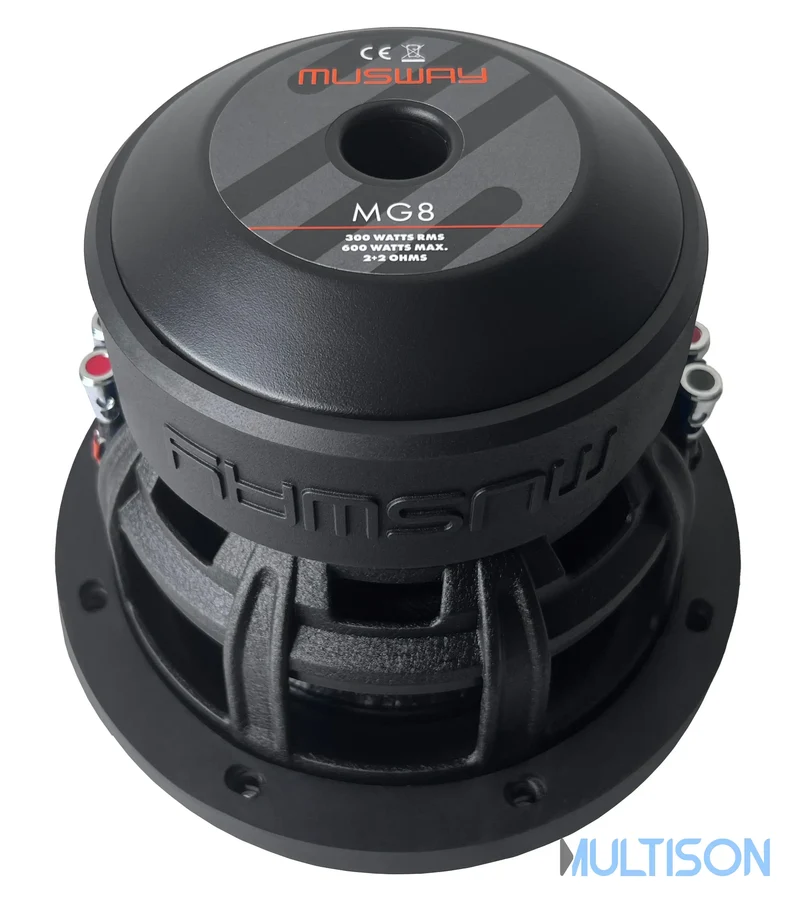 MUSWAY MG8 – Subwoofer 20 cm (8”) avec Grille Incluse