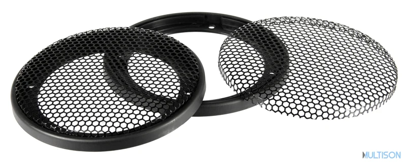 MUSWAY MGR5 – Grilles Universelles pour Haut-Parleurs 13 cm