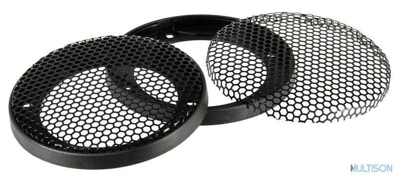 MUSWAY MGR4 - Grilles Universelles Pour Haut-Parleurs 10 cm