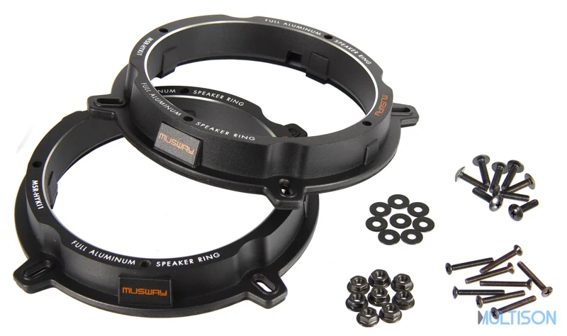 MUSWAY MSR-HYKI1 – Support Haut-Parleurs 16,5 cm Hyundai et Kia