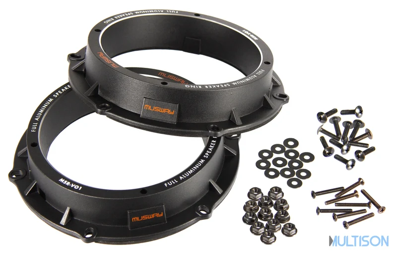 MUSWAY MSR-VO1 - Support Haut-parleurs de 16,5 cm Volkswagen