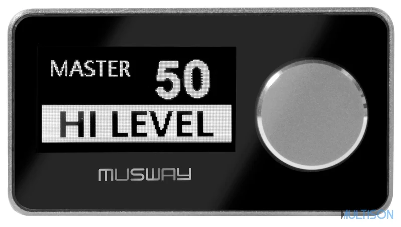 MUSWAY DRC1 - Télécommande pour Amplificateurs DSP