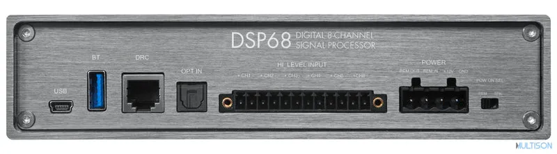 MUSWAY DSP68 DSP 8 Canaux Processeur Haute De Gamme