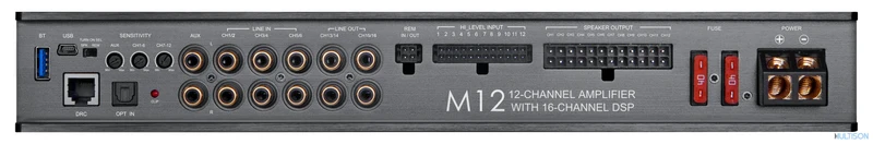 MUSWAY TUNE12 - DSP 12 Canaux Haute De Gamme