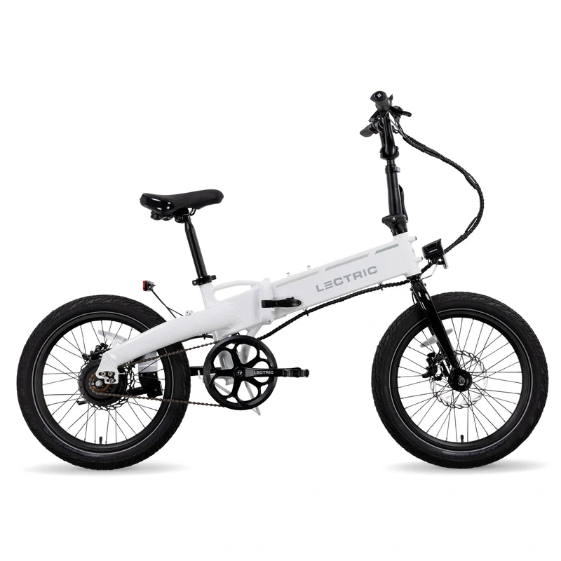 XP Lite2 Arctic White Long-Range + FREE Rear Rack, Fenders, Elite Headlight, Suspension Seat Post ($346 Value)