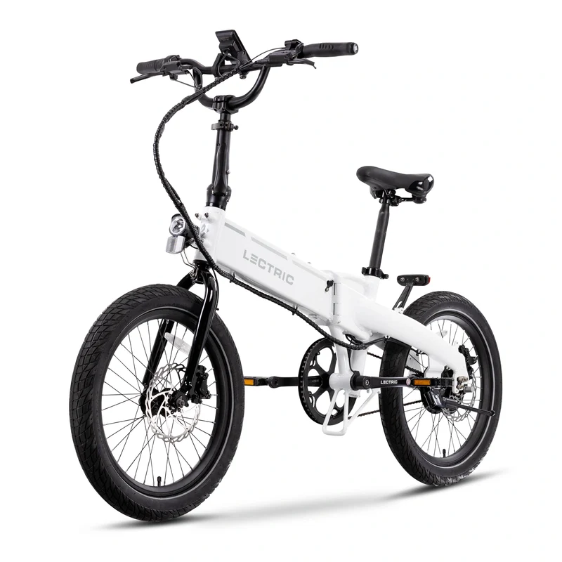 XP Lite2 Arctic White Long-Range + FREE Rear Rack, Fenders, Elite Headlight, Suspension Seat Post ($346 Value)