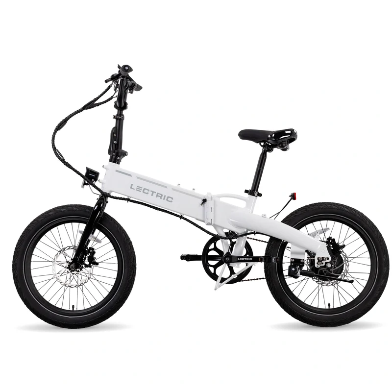 XP Lite2 Arctic White Long-Range + FREE Rear Rack, Fenders, Elite Headlight, Suspension Seat Post ($346 Value)