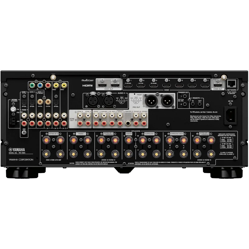 Récepteur AV cinéma maison 11.1 canaux, 11x150W, 8K, 3 Zone , Yamaha RXA8A