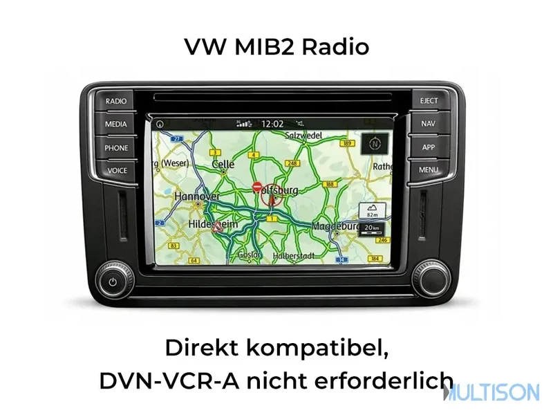 DYNAVIN DVN-VCR-A - Adaptateur de Caméra d’Origine VW
