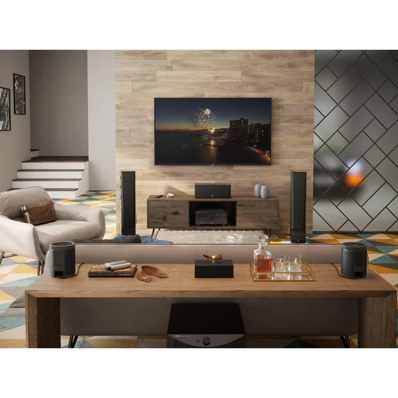 Récepteur AV cinéma maison 7.1 canaux, 7x110W, 8K, Zone B, Yamaha RXA4A