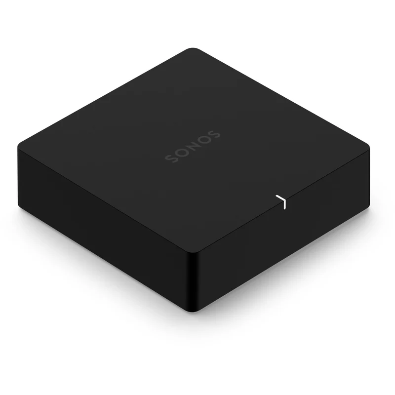 Amplificateur stéréo WiFi, Sonos Port - Noir