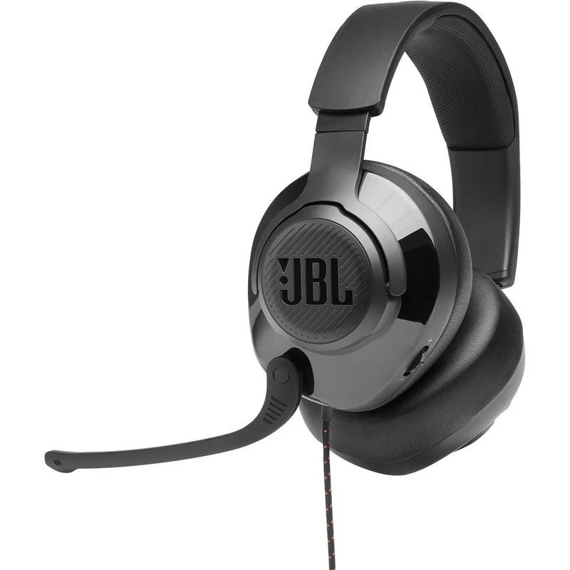 Casque gaming professionnel PC filaire USB, JBL Quantum 200 - Noir