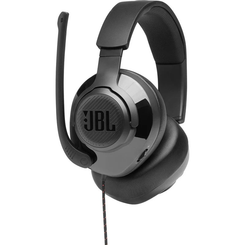 Casque gaming professionnel PC filaire USB, JBL Quantum 200 - Noir