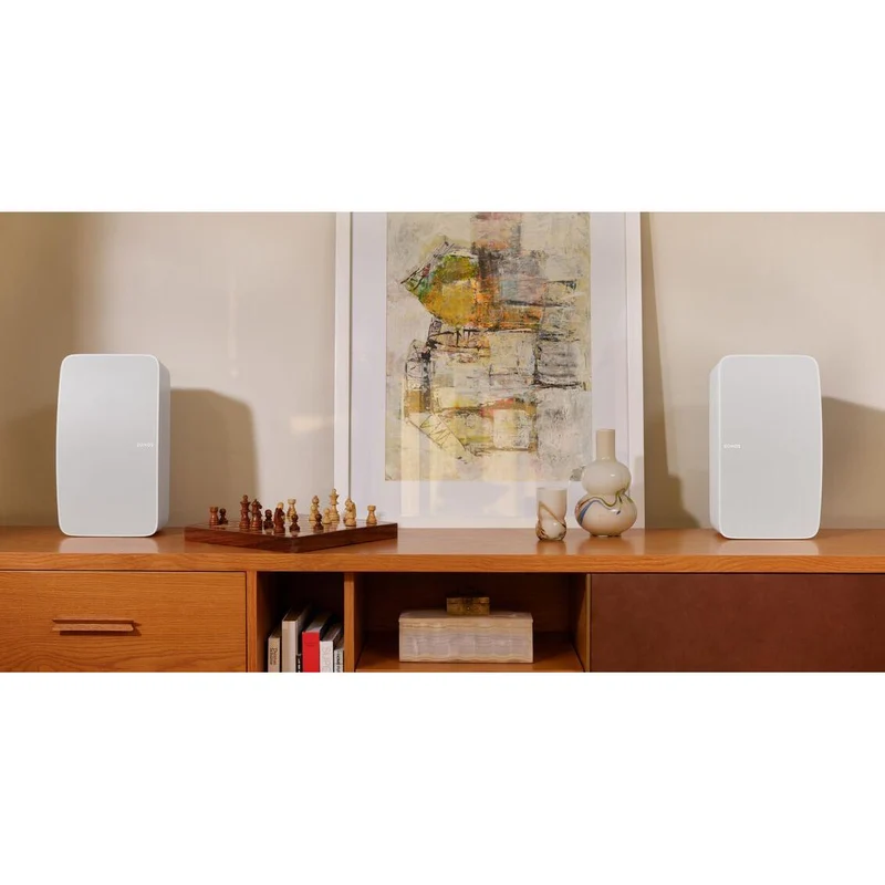 Haut-parleur multipièce sans fil, Sonos Five - Une unité - Blanc